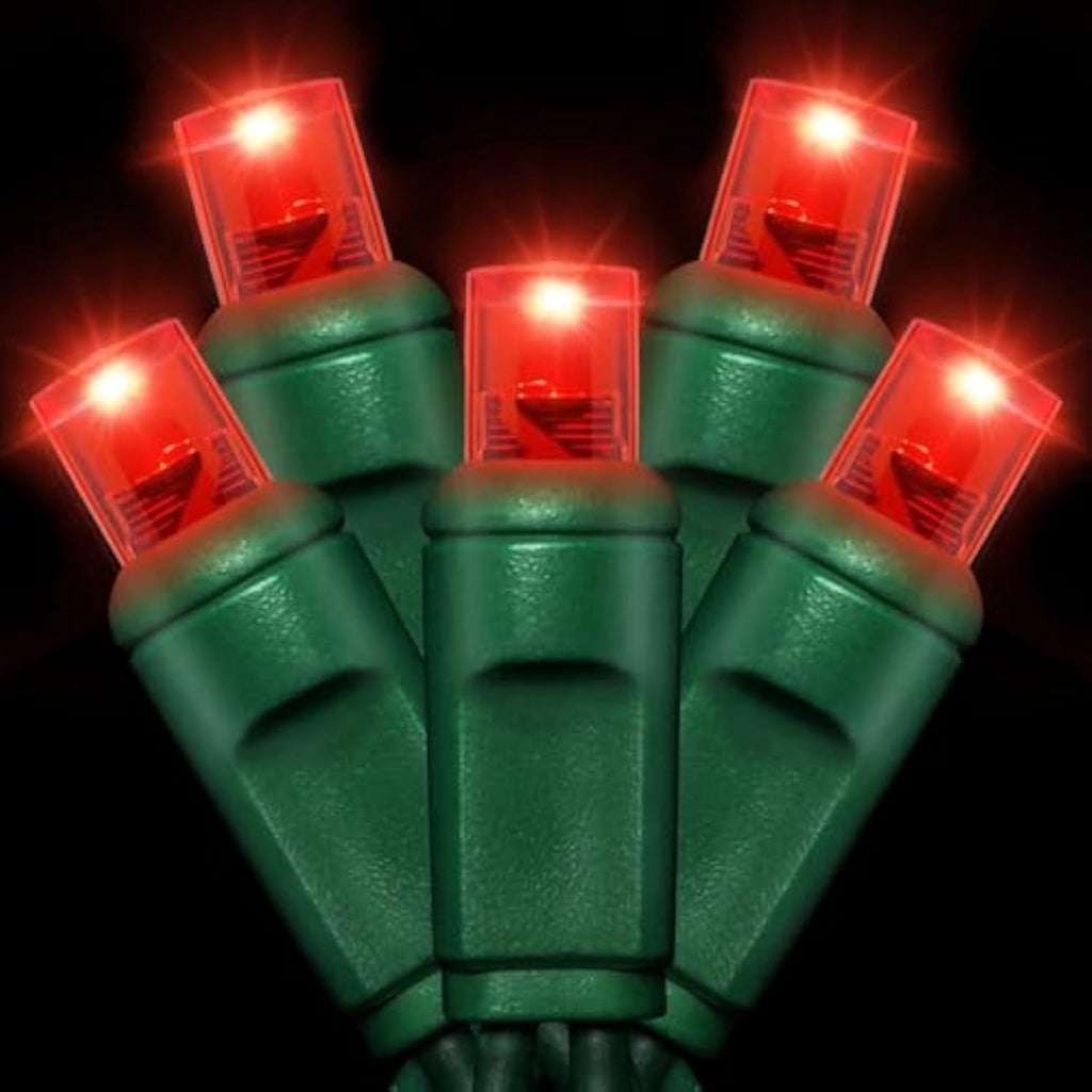 Wick's Outdoor Living LED 5MM Multi-Color Holiday Lights, 50 FT in length, 150 CT, and 6 different color options