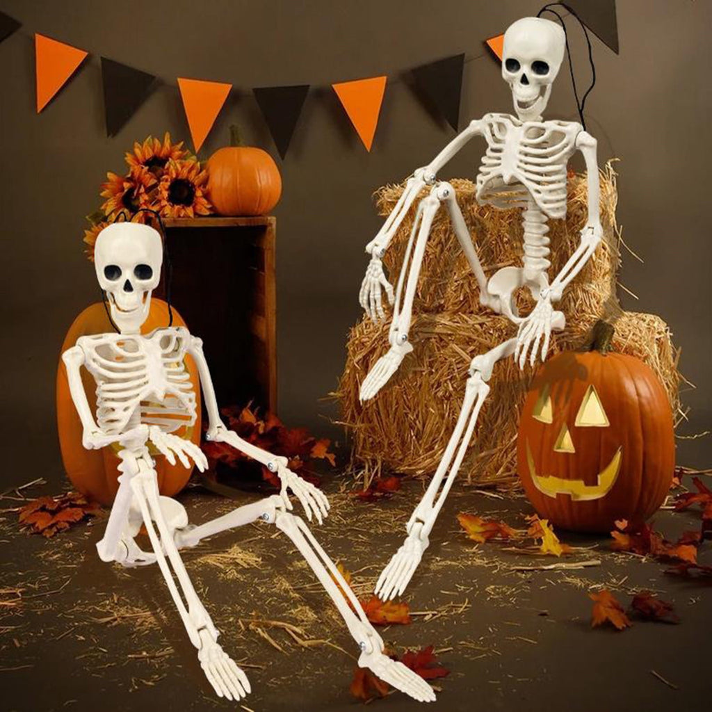 Halloween Skeleton Snake Prop Realistic Scary Serpent Decorative Ornament, Spooky Scene Setup Skeleton Decor Haunted House Party Prop, Home Shop Display Halloween Skeleton Holiday Ornament Gift