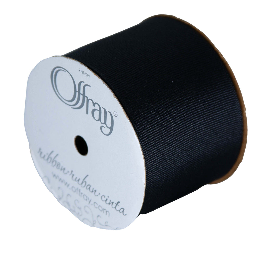 (2 pack) Offray 2.25" x 9' Grosgrain Ribbon, 1 Each