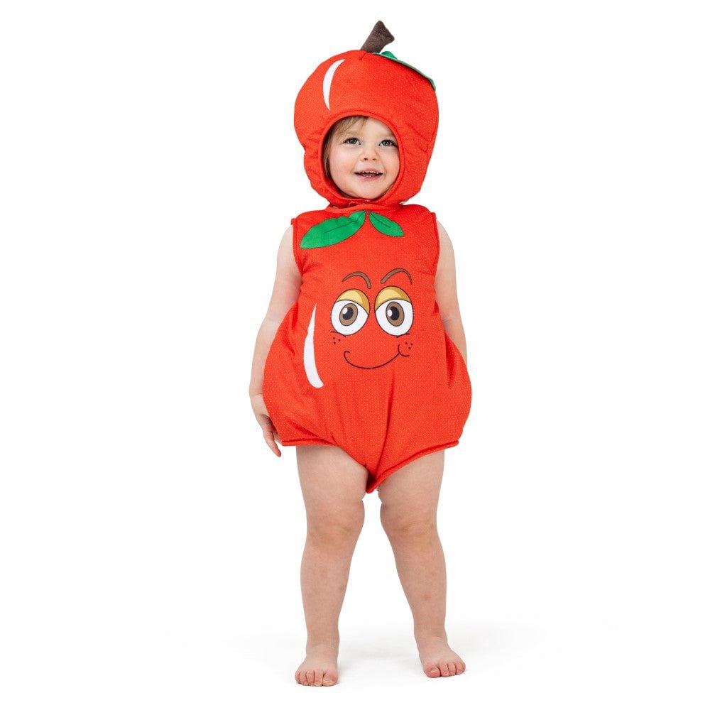 Dress-Up-America Apple Costume – Baby Halloween Costume for Infants & Toddlers – Cute & Comfy Fruit Outfit