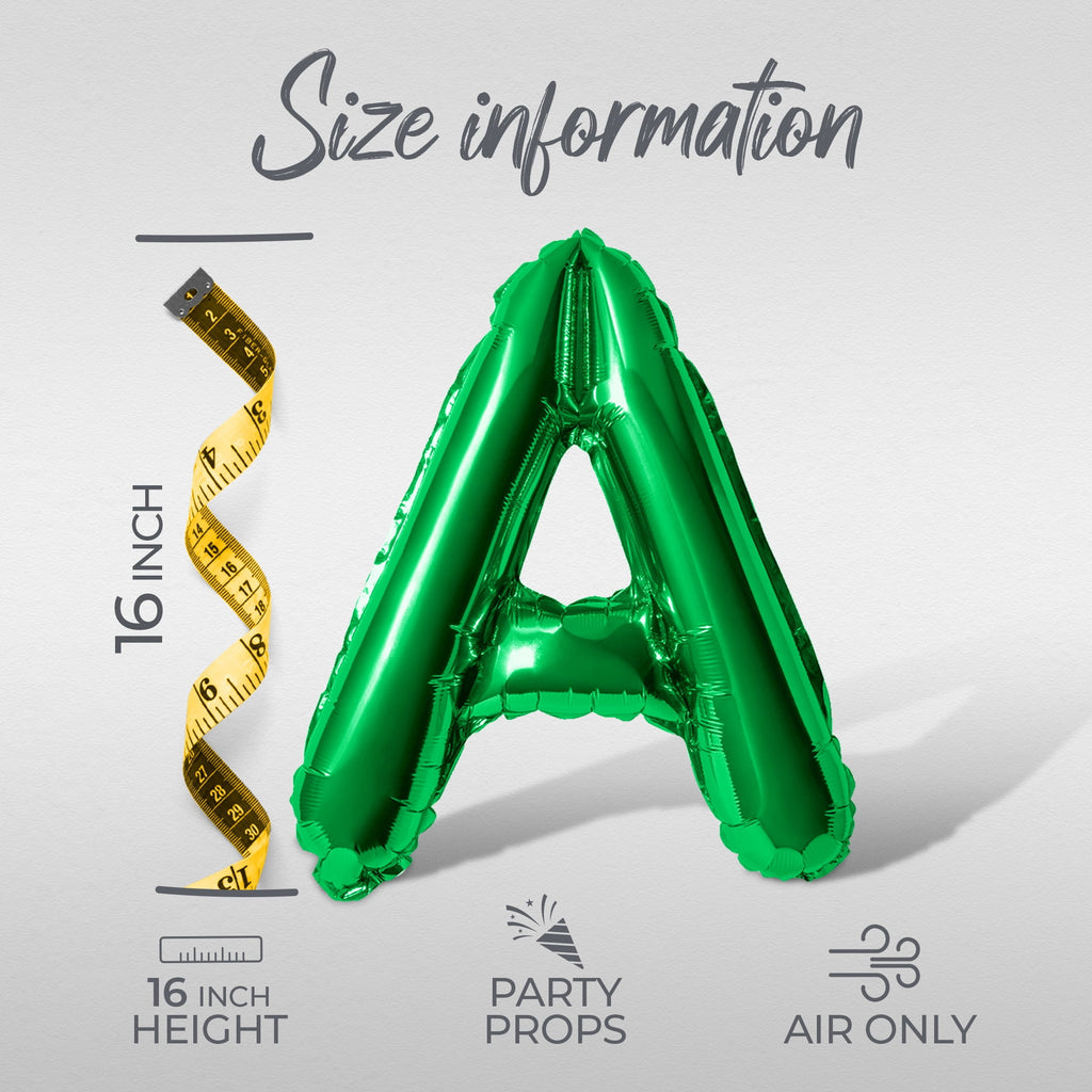 Letter Balloons - STAY SPOOKY 16" Inch Alphabet Letters Foil Mylar Balloon Halloween Party Banner (White)