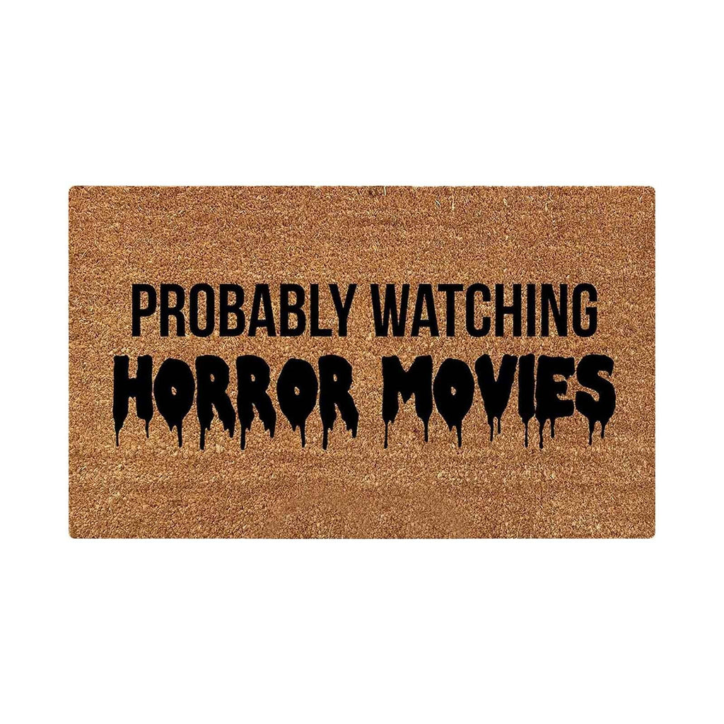 Halloween Spooky Printed Doormat, Soft Absorbent Non-Slip Rugs for Front Door Bathroom Kitchen Entryway, Halloween Decorations
