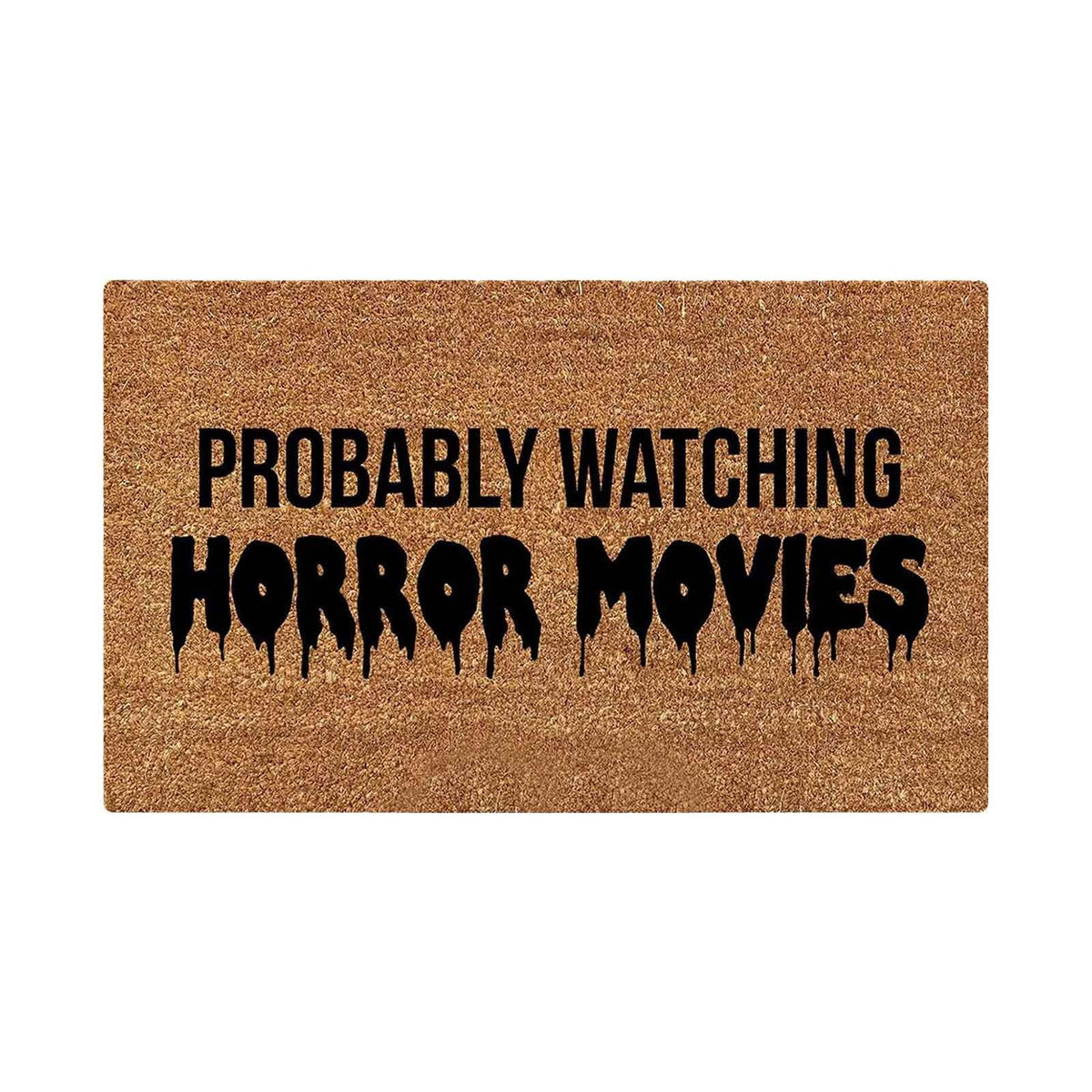 Halloween Spooky Printed Doormat, Soft Absorbent Non-Slip Rugs for Front Door Bathroom Kitchen Entryway, Halloween Decorations