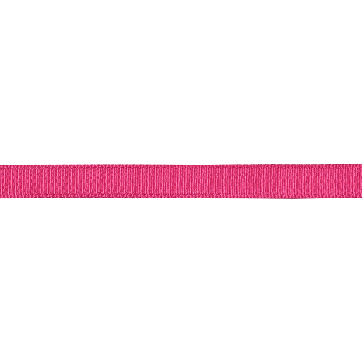 Gwen Studios 3/8" Hot Pink Grosgrain Ribbon, 7 Yards