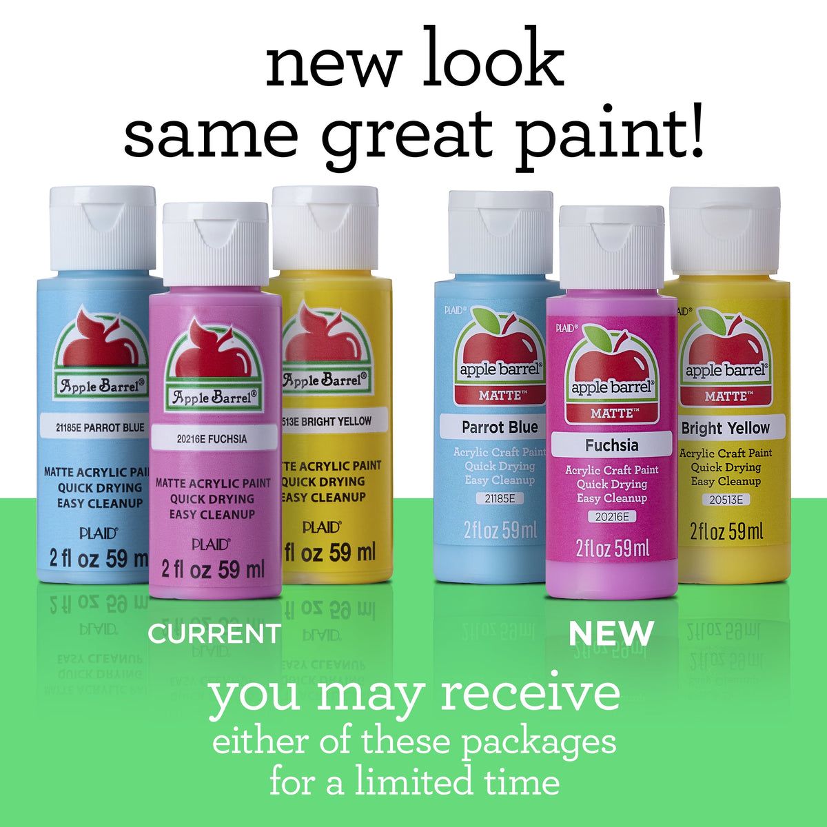 Apple Barrel Acrylic Craft Paint, Matte Finish, Pumpkin Orange, 2 fl oz