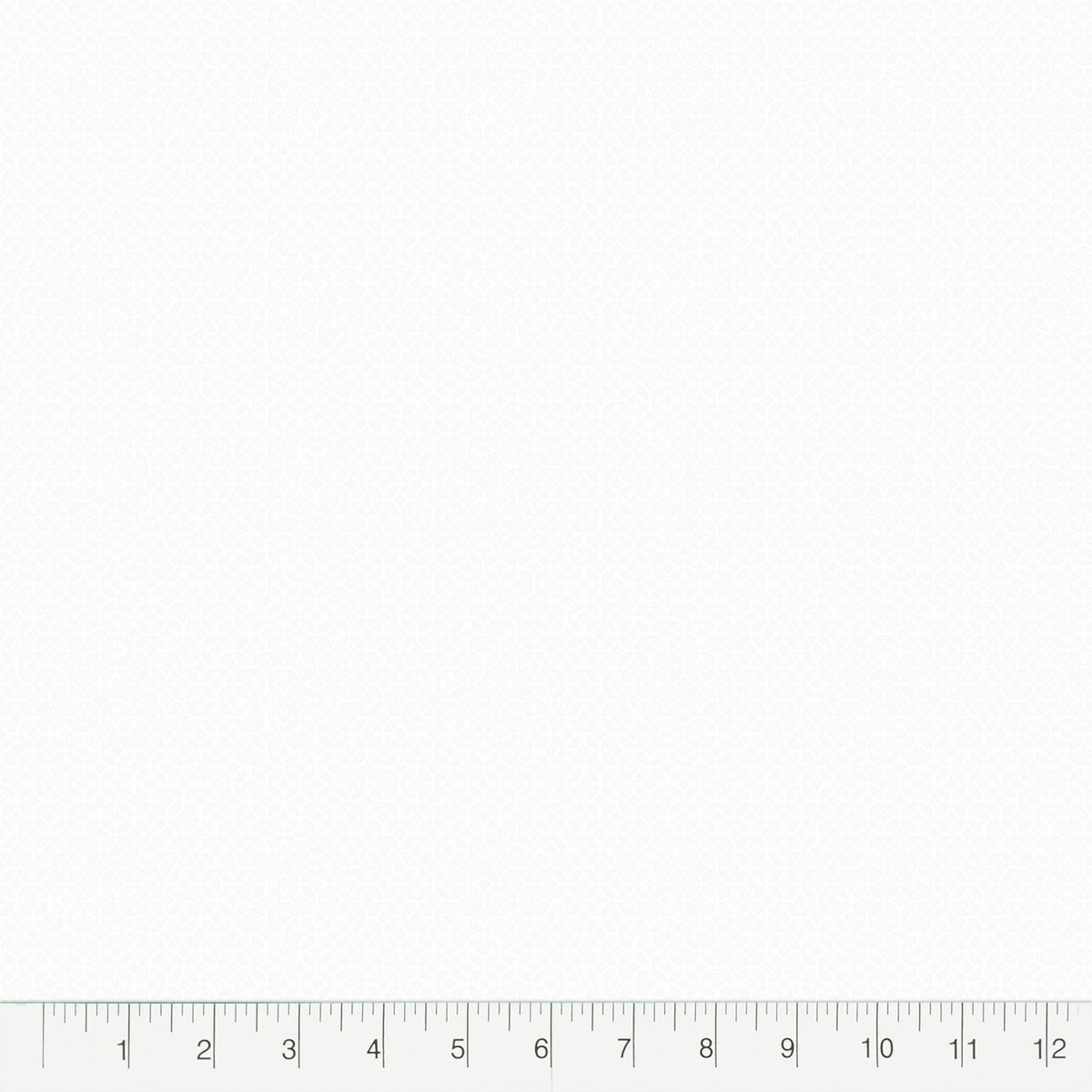Fat Quarter 100% Cotton Hexagon, White, 18"x 21" for Quilting & Sewing, 1 Each