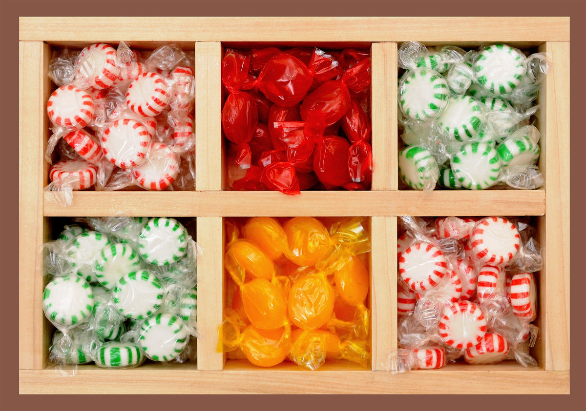 SweetGourmet Hostess Deluxe Hard Candy Mix, Wrapped, Bulk, 2 Pounds
