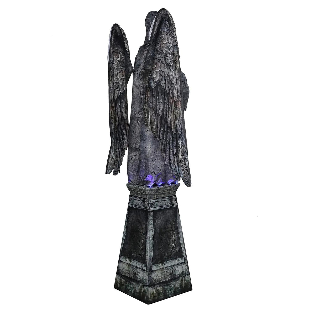 96" Cemetery Angel Animated Prop – Creepy Halloween Yard Decoration