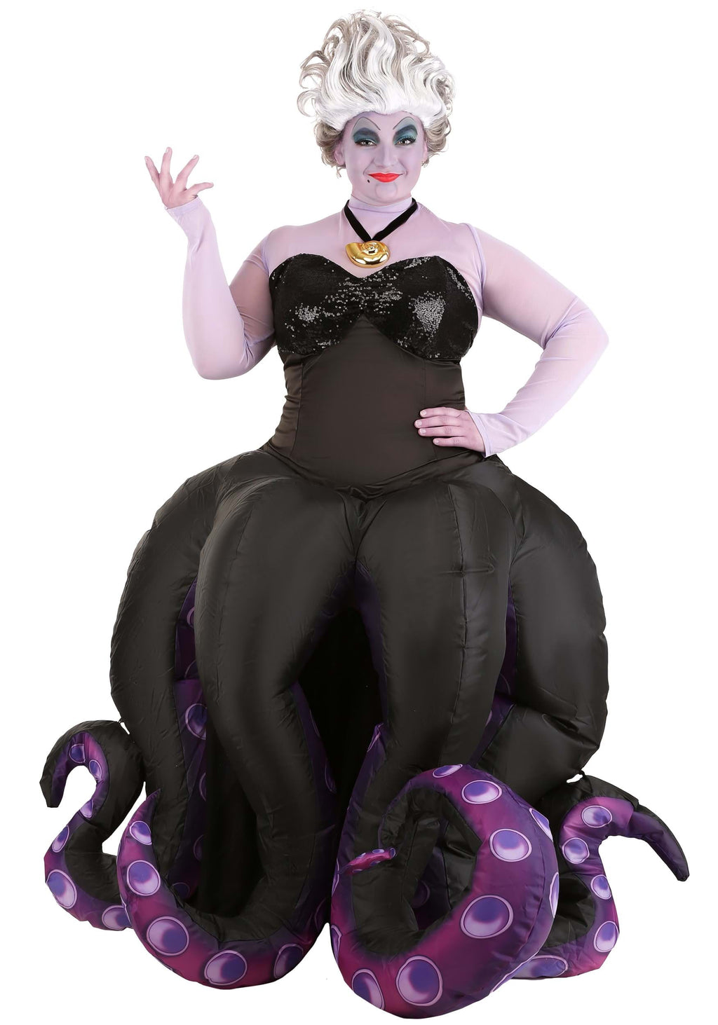 Women's Plus Size Little Mermaid Ursula Prestige Costume