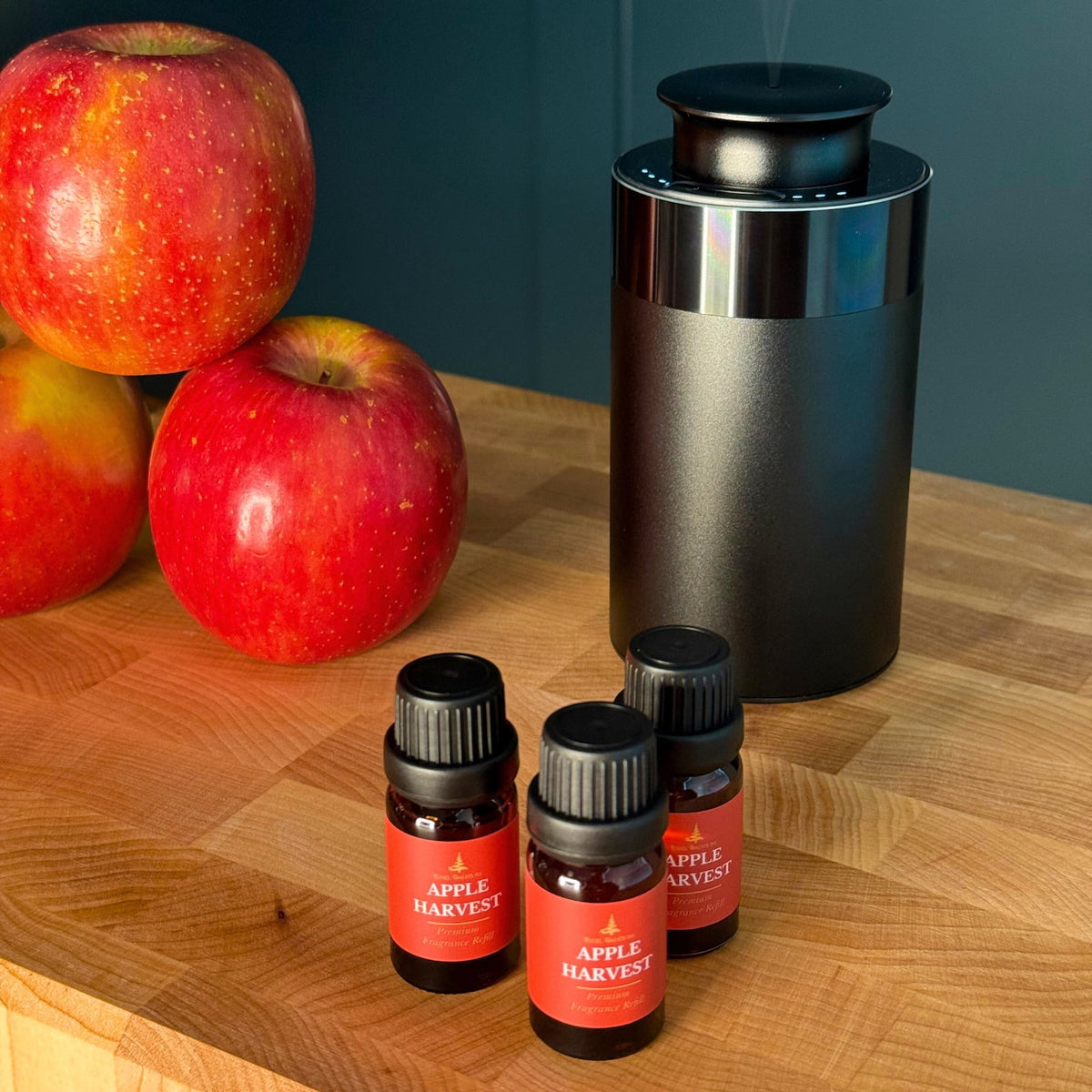 Traditions of Scent Apple Harvest Premium Fragrance Diffuser Oil Refills by Tinsel Traditions - Set of 3