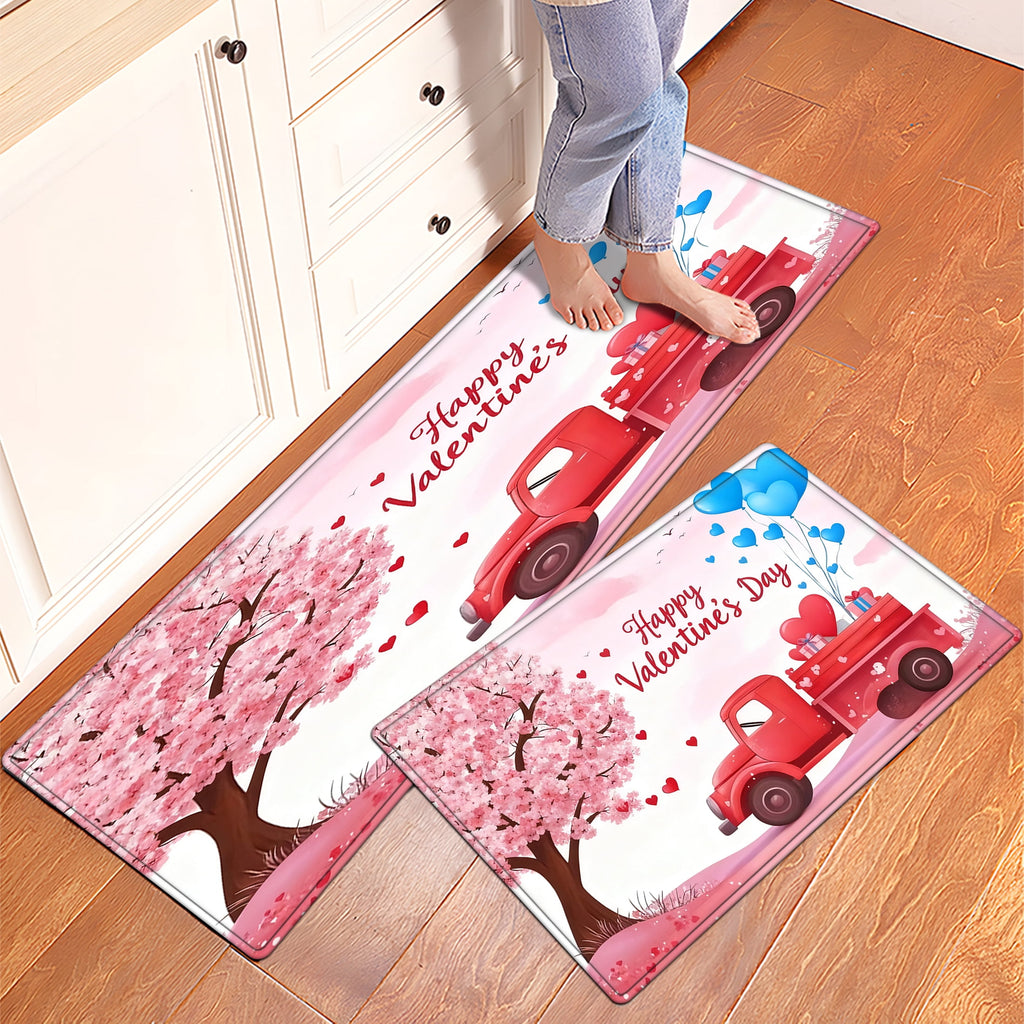 YIMEIS Halloween decoration Kitchen rugs Washable flannel Printed Area Rug and Mats DoorMats, bath mat,Autumn and Winter Festival Decoration-Halloween Undead 15.7'' x 23.6''