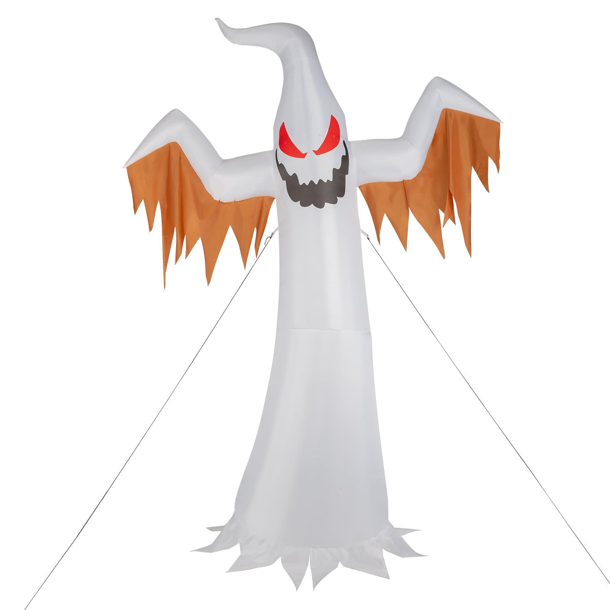UBesGoo Inflatable Halloween Decoration 12 FT Giant Ghost for Halloween Party Outdoor, Yard, Garden, Lawn Decorations