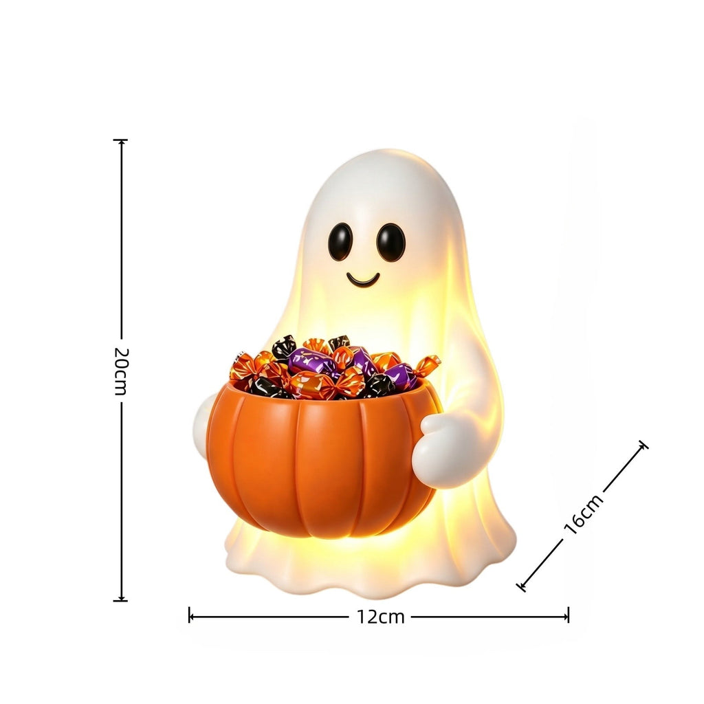 XGFHYJEH Halloween Decorations LED Candle Lights, 3pc Pumpkin Lantern, Halloween Indoor Decor, Halloween Table Decoration Ornament for Home Room Party