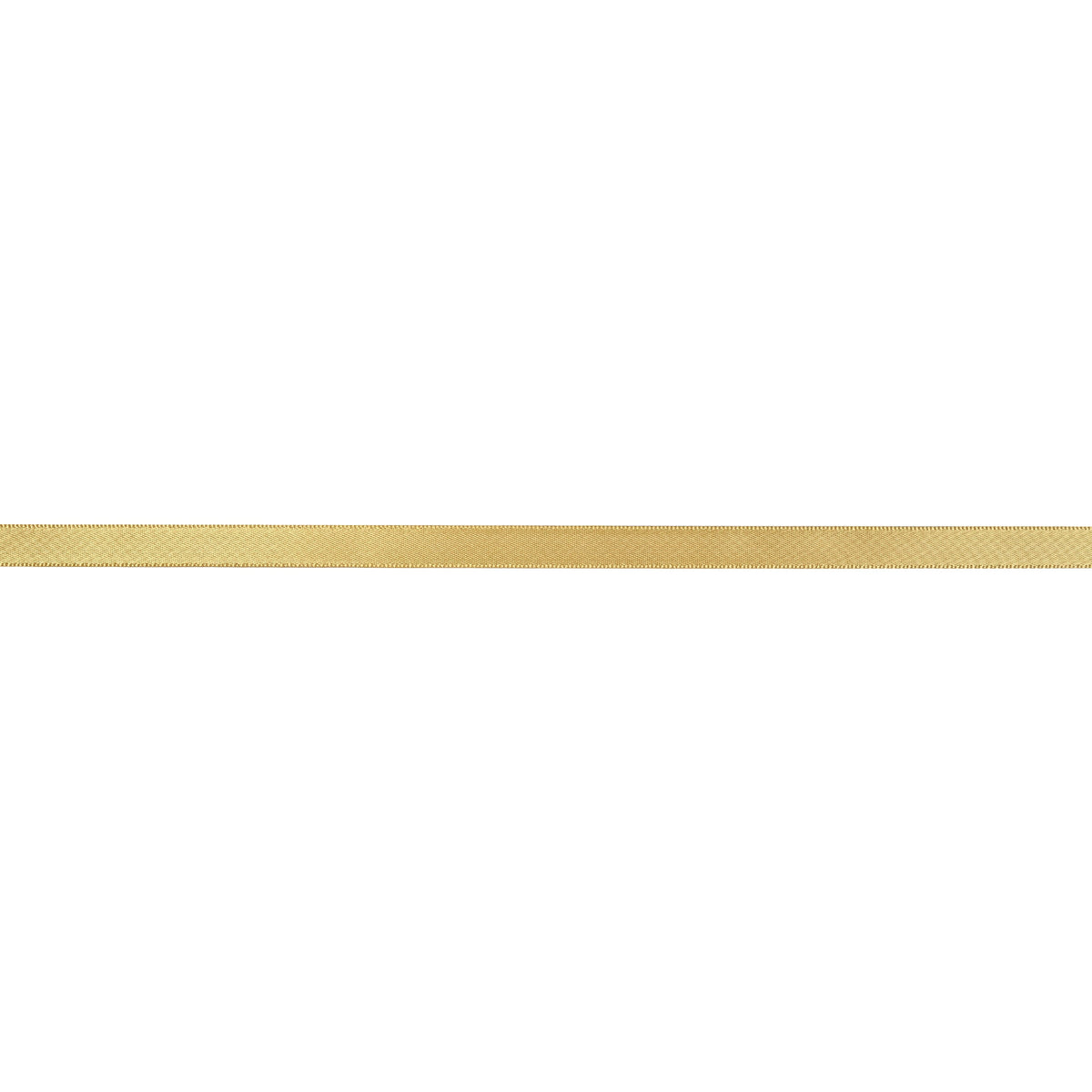 Hello Hobby 3/8" Yellow Gold Satin Ribbon, 6 Yards