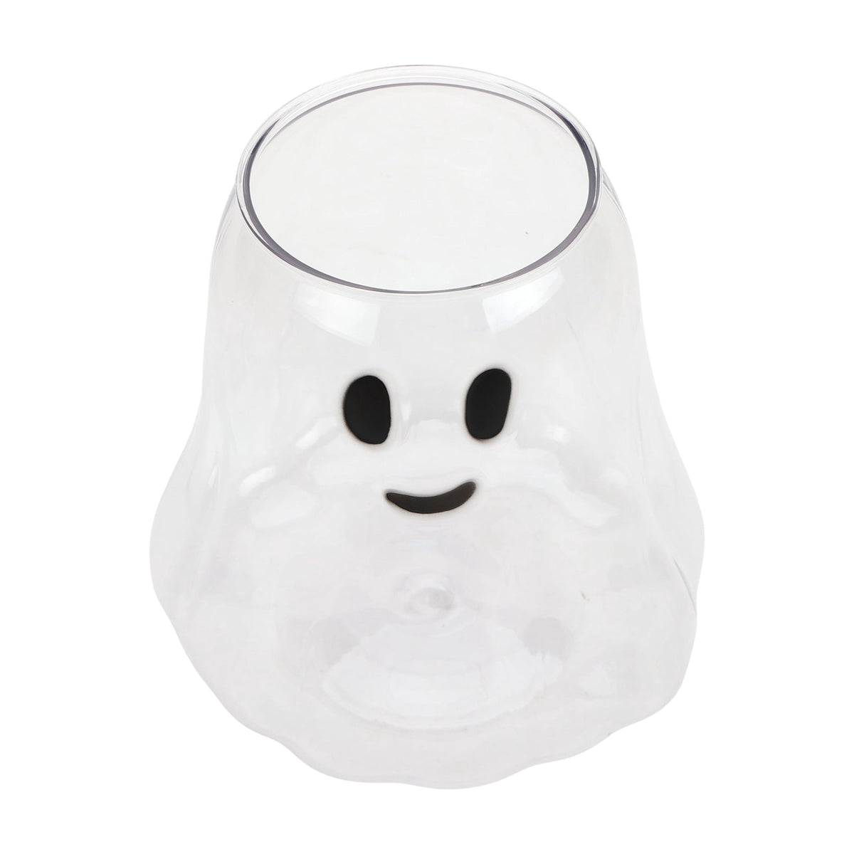 Way to Celebrate Halloween Clear Iridescent Acrylic Ghost Bucket, 4.5 qt