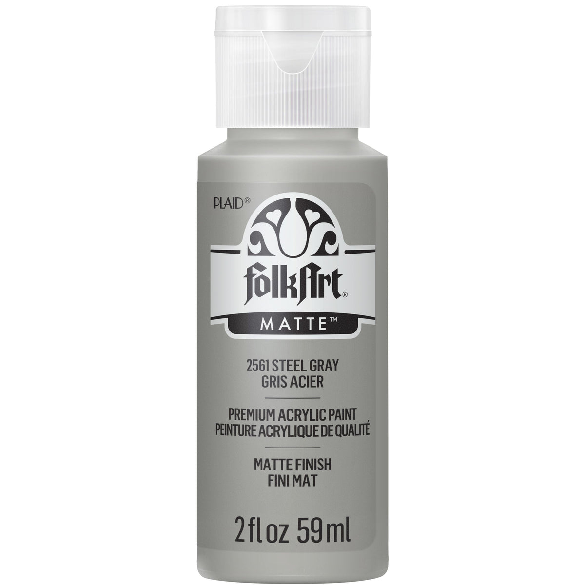 FolkArt Acrylic Craft Paint, Matte Finish, Wicker White, 2 fl oz