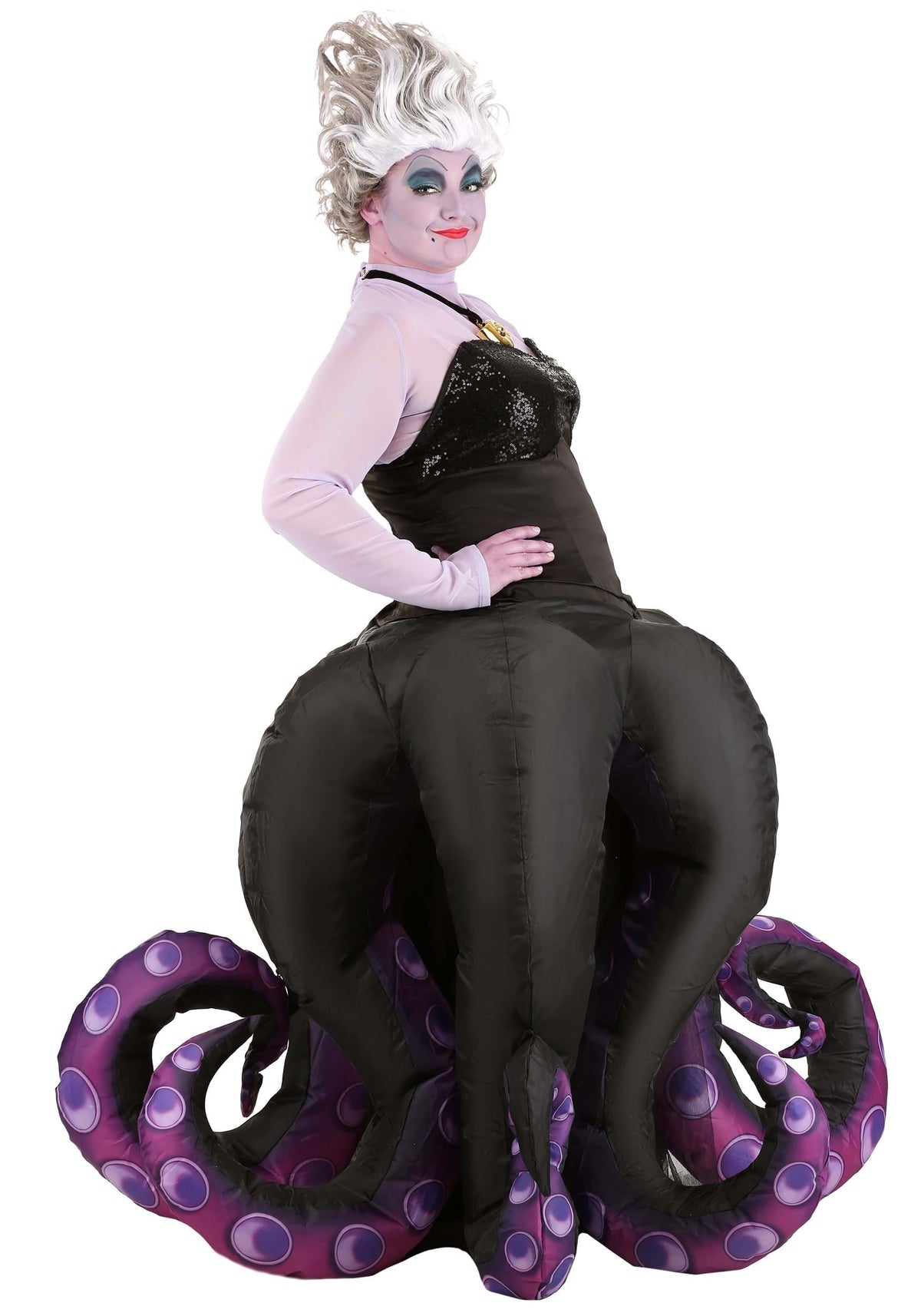 Women's Plus Size Little Mermaid Ursula Prestige Costume