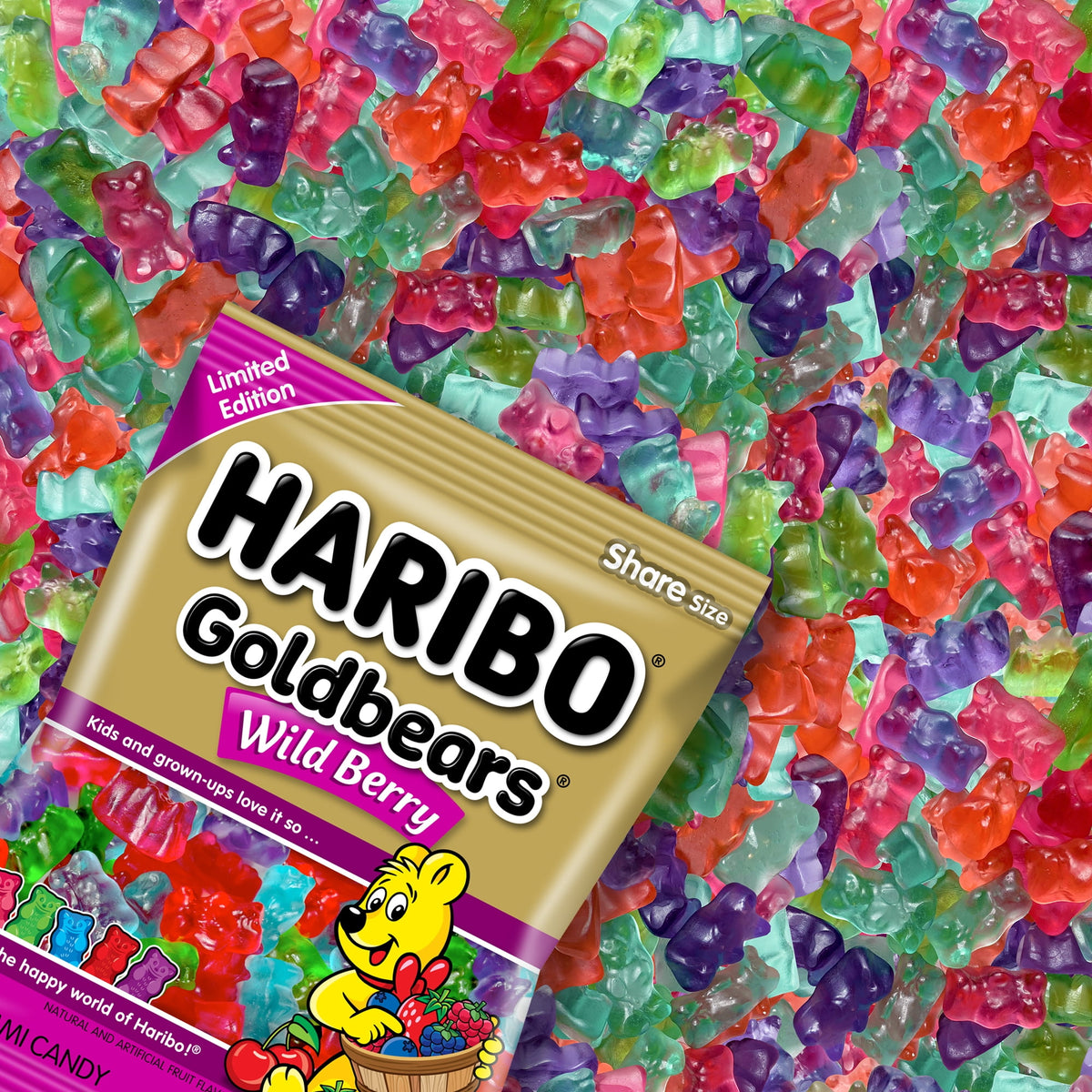 HARIBO Halloween Best On The Block Gummy Candy 64.7oz Bag